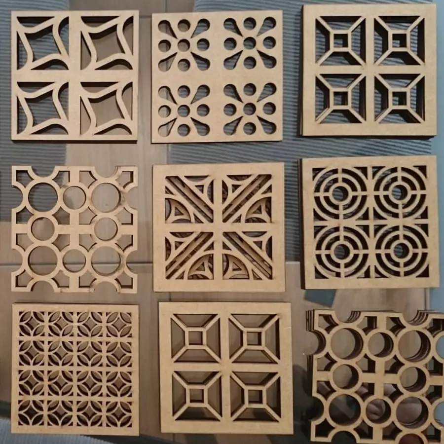 Ahşap MDF Lazer Kesim