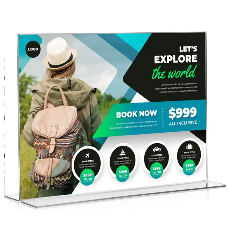 T TİPİ YATAY PLEKSİ FÖYLÜK