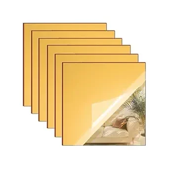 Gold Aynalı Pleksiglass Levha