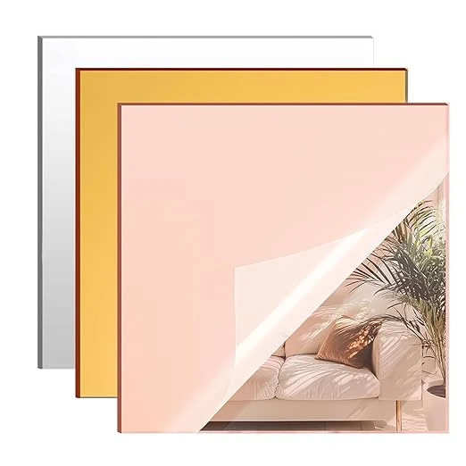 Gold Aynalı Pleksiglass Levha