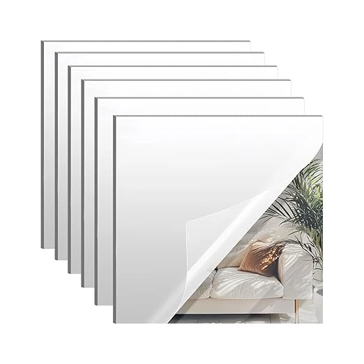 Gümüş Aynalı Pleksiglass Levha