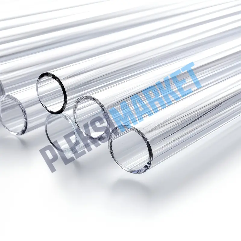 2mm Şeffaf Pleksi / Akrilik Boru (15mm Çap)