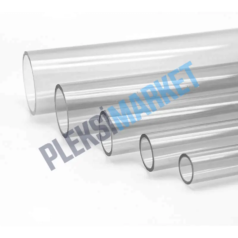 2mm Şeffaf Pleksi / Akrilik Boru (15mm Çap)