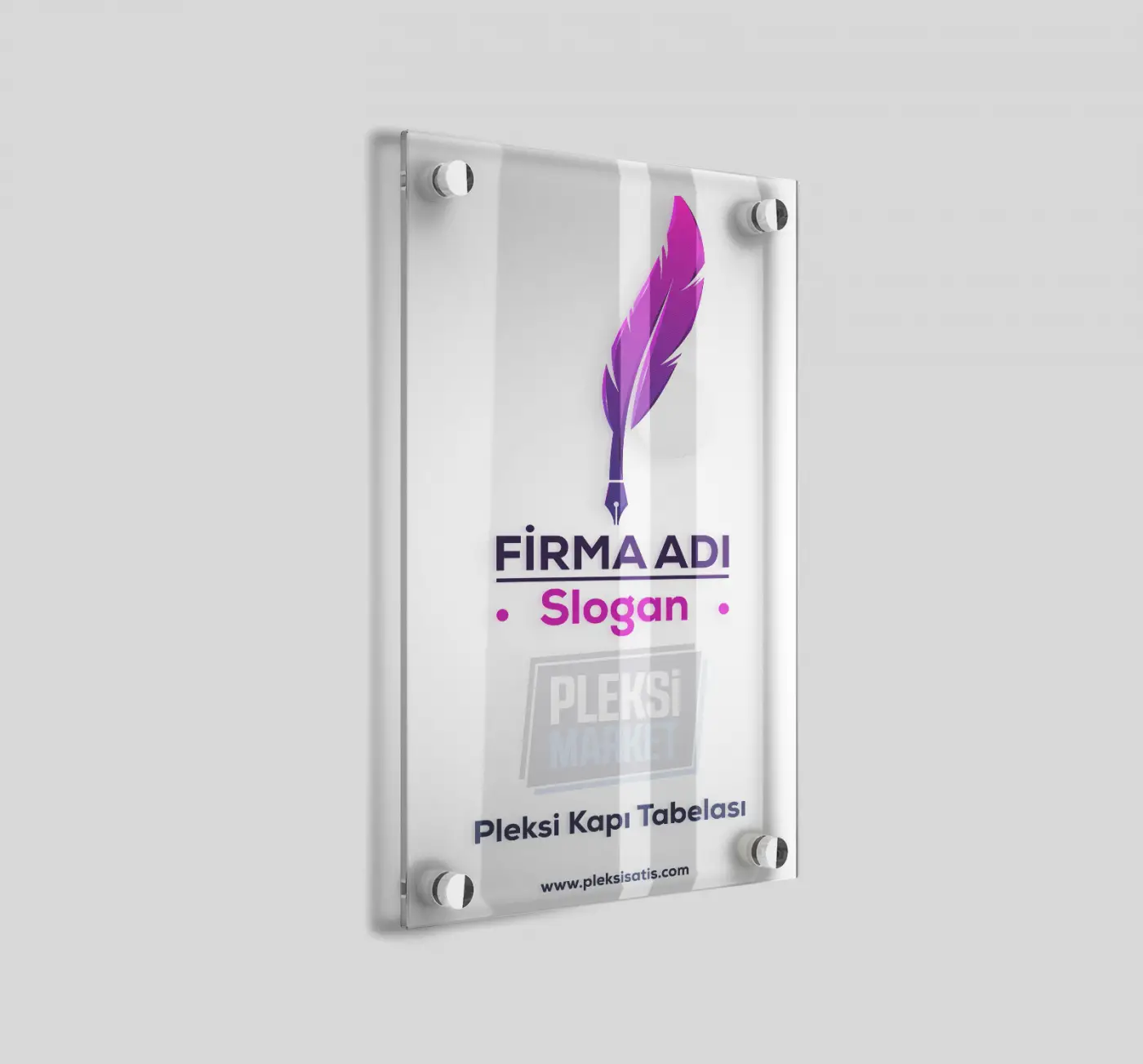 UV Baskı Pleksi Tabela