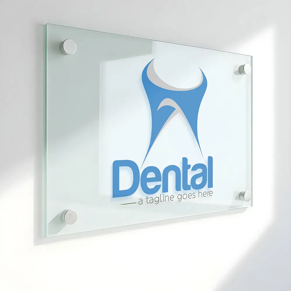 Pleksi Kapı İsimliği (Pleksi Kapı Tabelası) (60x40cm)