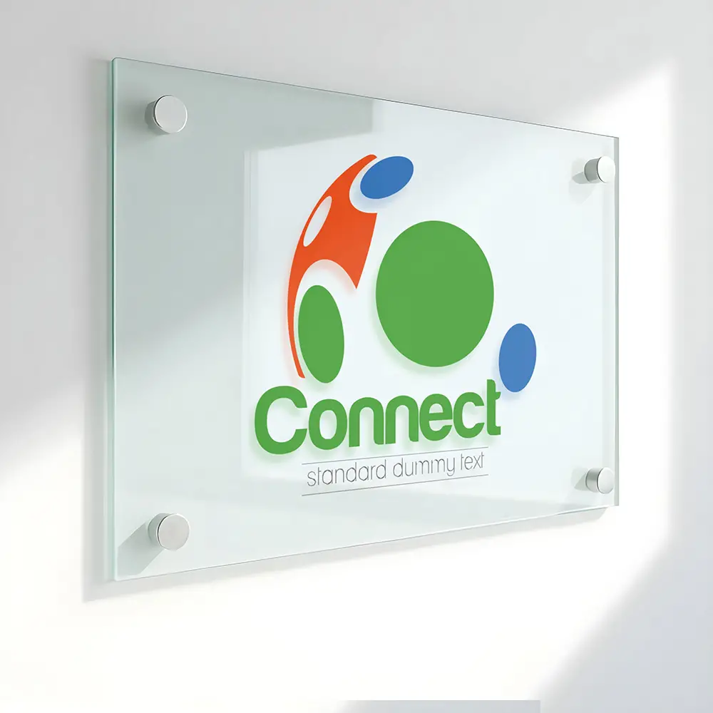 Pleksi Kapı İsimliği (Pleksi Kapı Tabelası) (60x40cm)