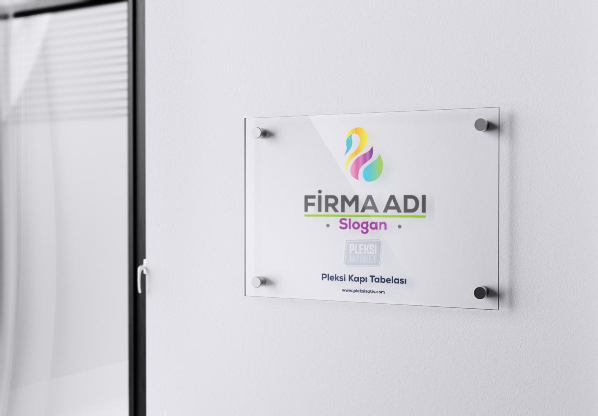 UV Baskılı Pleksiglas Kapı İsimliği