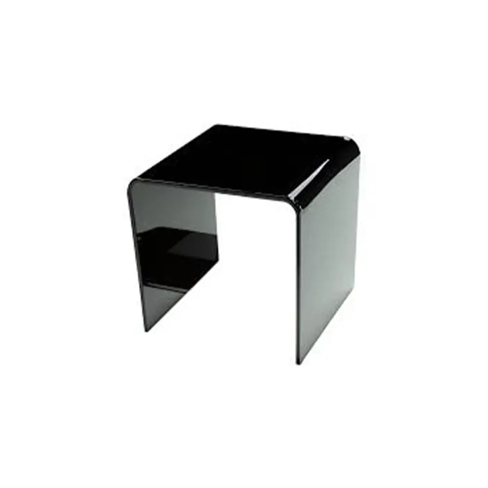 10 cm Siyah Pleksi Yükseltici Stand | Akrilik Sergileme Standı