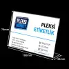 Pleksi Etiketlik 100x70x32mm