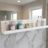 30 mm Pleksi Duvar Rafı – Lazer Kesim Şeffaf, Siyah ve Beyaz Raflar (30-100 cm)
